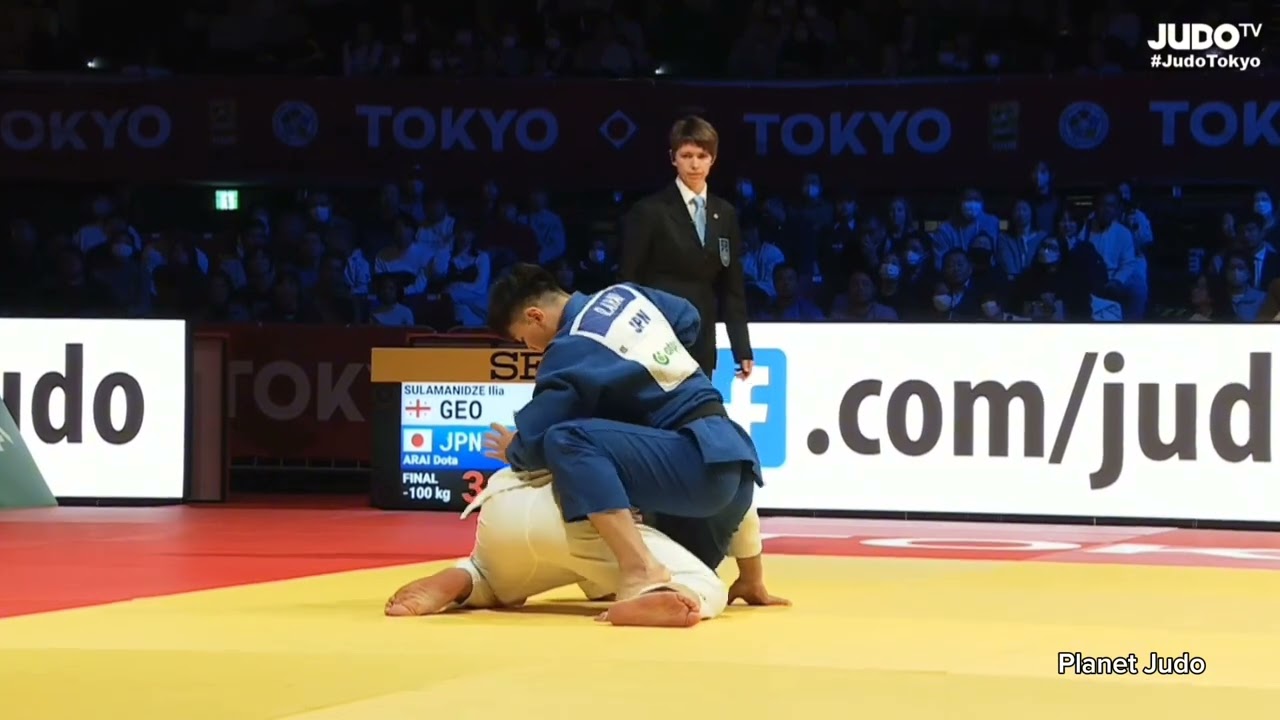 Ilia SULAMANIDZE 🇬🇪 🆚️ Dota ARAI 🇯🇵 | финал/-100кг | Большой Шлем Токио 2025
