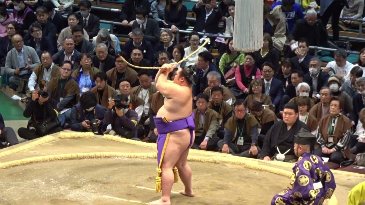 千秋楽 弓取式 上戸【大相撲令和8年3月場所】15日目 大阪場所【SUMO OSAKA DAY15】2026/03/22