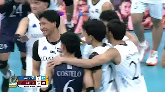 Adamson BATTLES BACK TO WIN Set 1 vs UP | UAAP Season 88 Men’s Volleyball