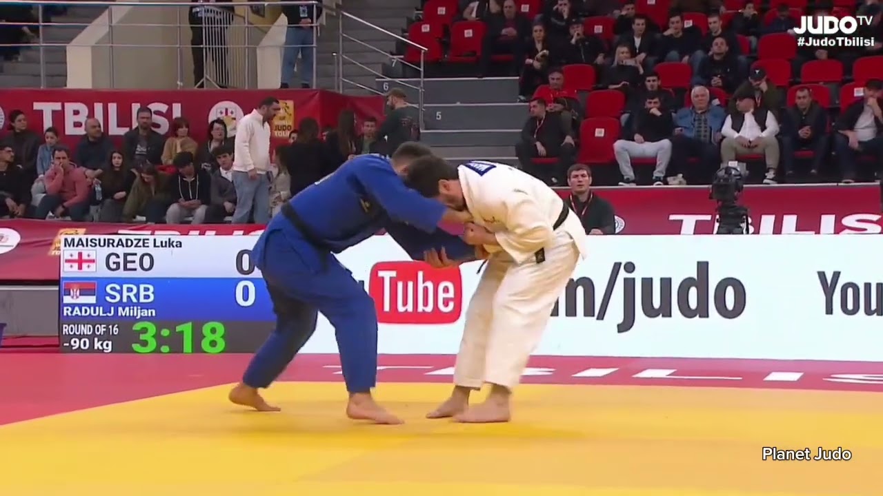 Luka MAISURADZE 🇬🇪 🆚️ Miljan RADULJ 🇷🇸 | 1/8финала /-90кг | Большой Шлем Тбилиси 2026