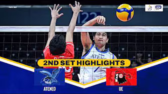 ATENEO vs UE | SET 2 HIGHLIGHTS | UAAP SEASON 88 MEN’S VOLLEYBALL | MAR 14, 2026