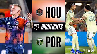 Houston Dynamo FC vs. Portland Timbers | Full Match Highlights | WILD LATE WINNER!