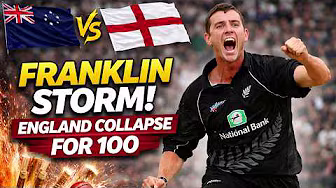 Franklin’s 5-Wicket Storm! England Collapse for 100 vs New Zealand | NAT-WEST Tri-Series 2004