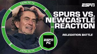 Tottenham vs. Newcastle REACTION 🗣️ The crowd DOESN'T WANT Thomas Frank - Stewart Robson | ESPN FC