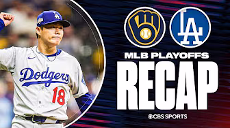Yamamoto dominates in Dodgers win over Brewers | NLCS Game 2 Recap
