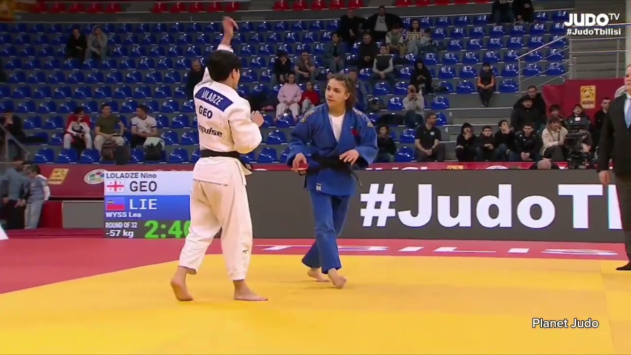 Nino LOLADZE (GEO) 🆚️ Lea WYSS (LIE) | 1/16финала/-57кг | Большой Шлем Тбилиси 2026