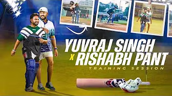 Training session ft. Yuvraj Singh 🏏