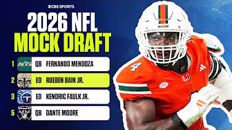 2026 NFL Mock Draft: Jets take Mendoza at No. 1, Rueben Bain to Saints, & Moore to Raiders at No. 5