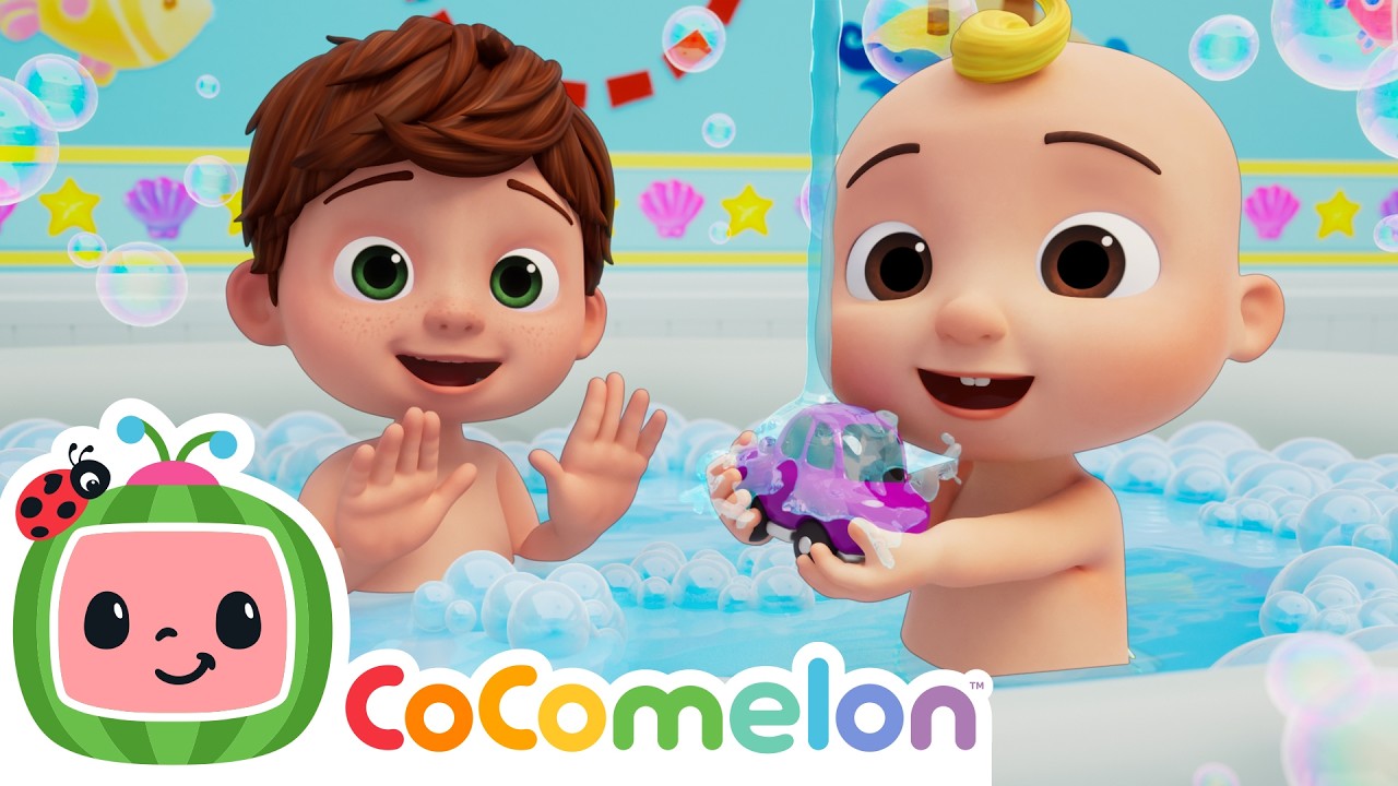 Car Wash Bath Time Dance! | Let's Move and Dance with CoComelon Nursery Rhymes & Kids Songs