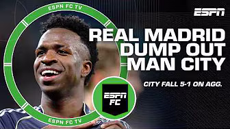 REACTION to Man City vs. Real Madrid in UCL 2nd leg 🚨 'CITY WEREN'T IN IT!' - Ale Moreno | ESPN FC