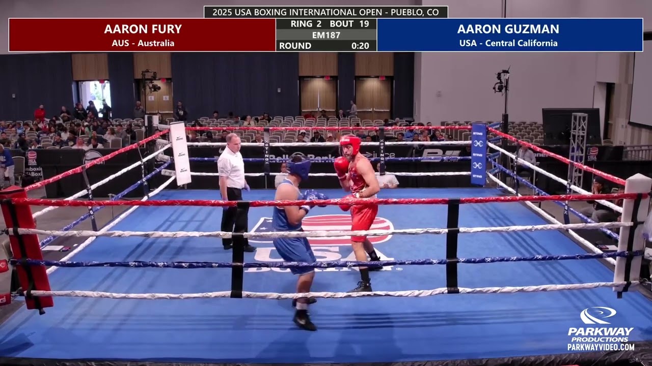 Aaron Guzman (USA) vs. Aaron Fury (AUS) International Open 2025 Final (85kg)
