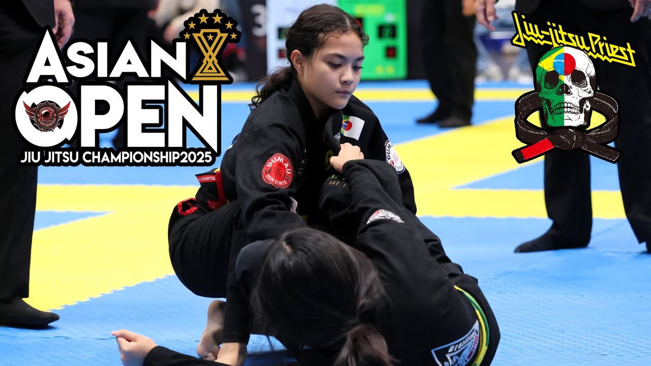 【FULL FIGHT】ジオバナ・グシケン vs ジュリア・イワムラ / ASJJF ASIAN OPEN 2025 【ブラジリアン柔術】