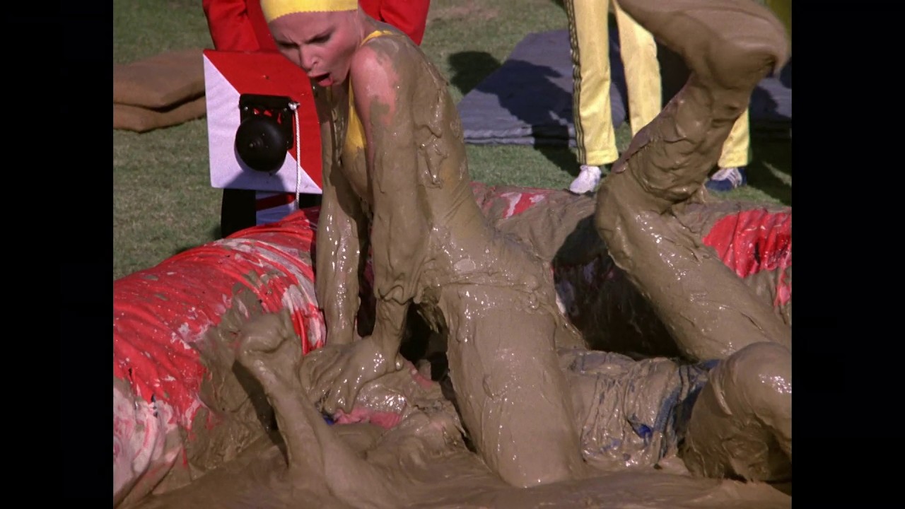 The Love Boat - Mud Wrestling Scene (Priscilla Barnes)