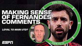 'DISINGENUOUS!?'🤷‍♂️ Decoding Bruno Fernandes' ambiguous comments about Man United | ESPN FC