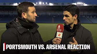 Mikel Arteta credits Arsenal players for taking initiative after FA Cup win vs. Portsmouth | ESPN FC