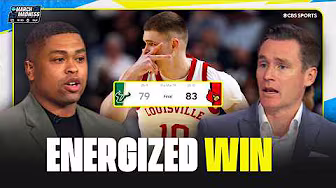 Louisville holds off USF, first tournament win since 2017 | 2026 March Madness Highlights & Analysis