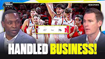 Nebraska DOMINATES Troy for first NCAA Tournament win in program history! | Highlights & Analysis