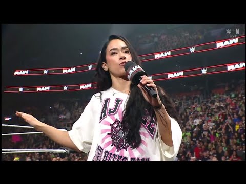 AJ Lee Confronts Becky Lynch