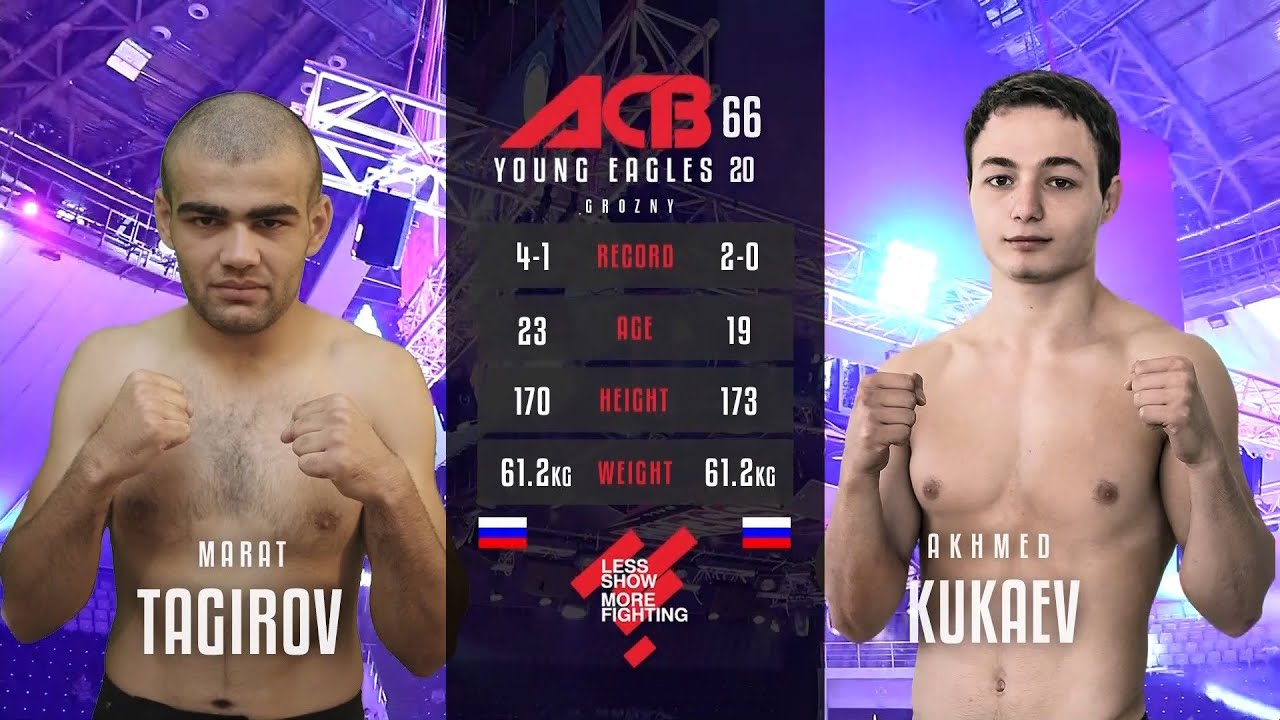 Марат Тагиров vs. Ахмед Кукаев | Marat Tagirov vs. Akhmed Kukaev | ACB 66 - Young Eagles 20