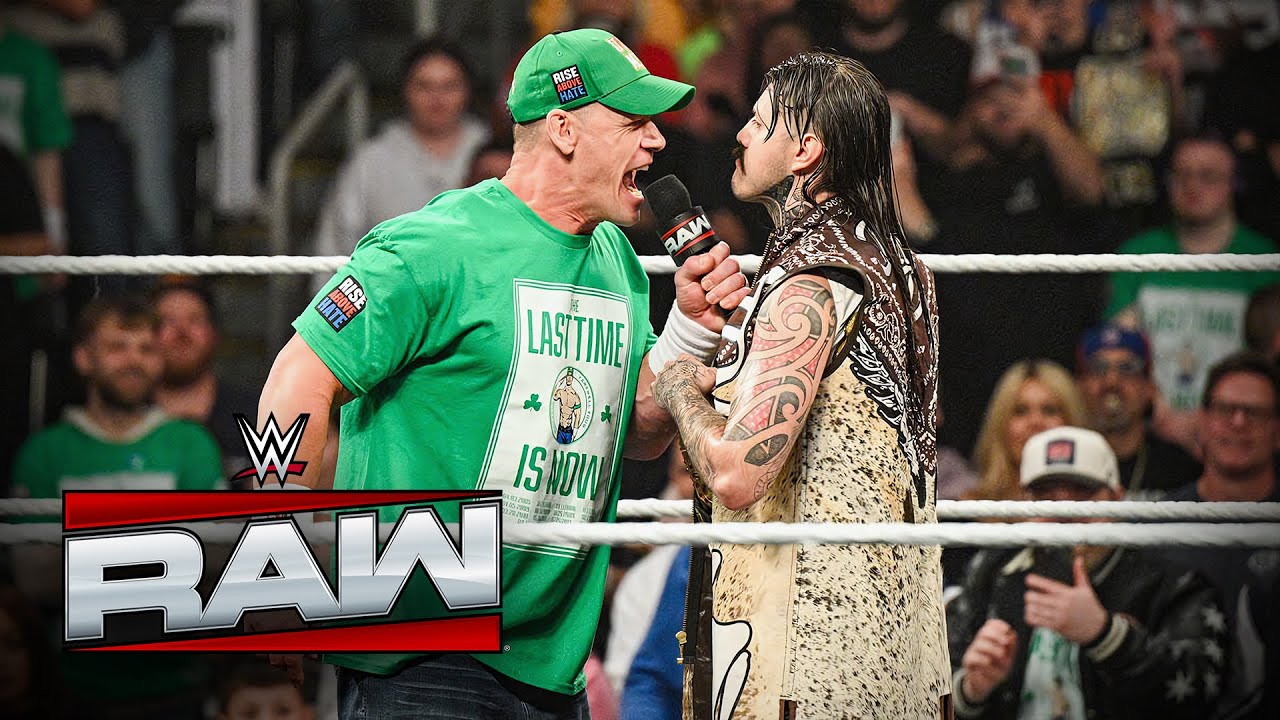 جون سينا يتحدى دومينيك ميستيريو – راو ١٠ نوفمبر ٢٠٢٥