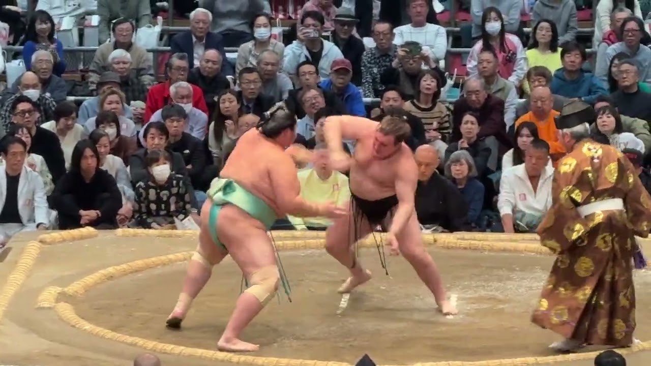 安青錦vs琴櫻【大相撲令和8年3月場所】12日目 大阪場所 AONISHIKI vs KOTOZAKURA【SUMO OSAKA DAY12】2026/3/19