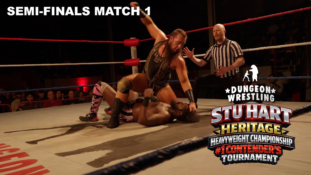 SHHHC #1 Contender's Tournament Rnd 2, Match 1: Harlon Abbott v. Mo Jabari | Dungeon Wrestling