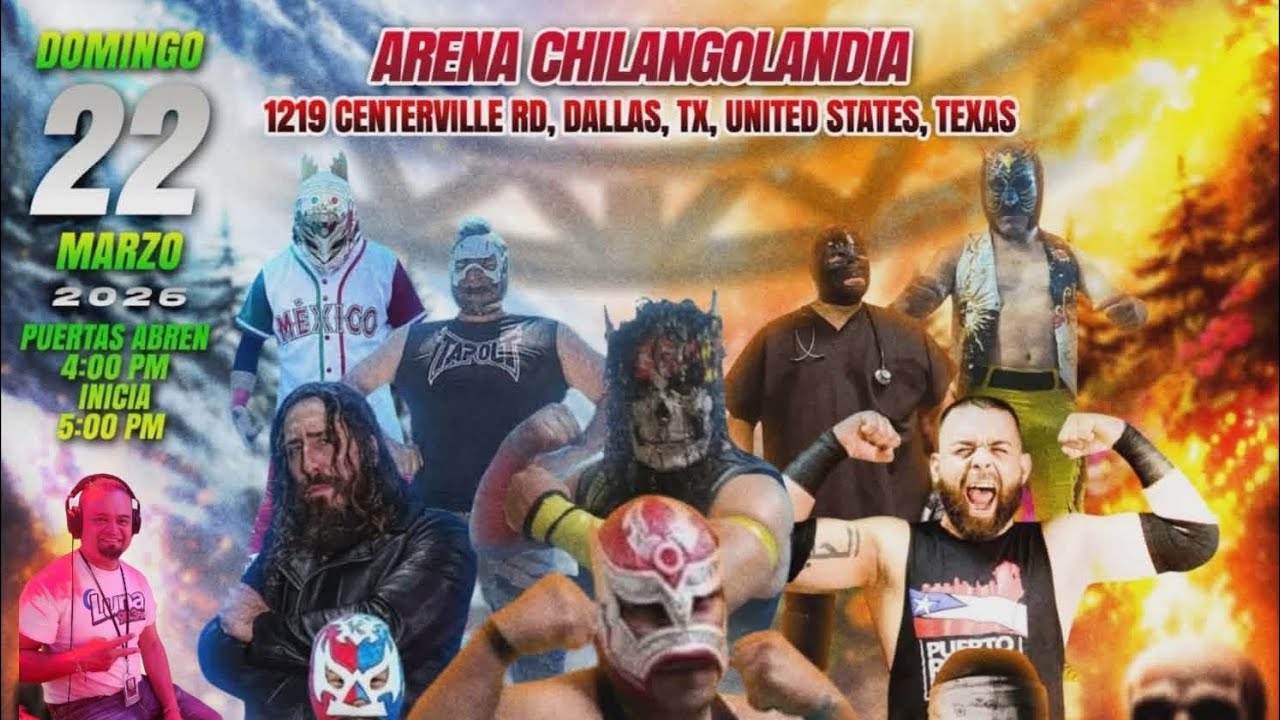 Bengalí Muerte Infernal Low Rider vs Mesero Orquidia Negra Charlian | Dallas Tx | Arena Chilangoland