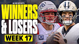 Biggest WINNERS & LOSERS from NFL Week 17 | Maye, Pats Destroy Jets + Shough Eyes Offensive ROY