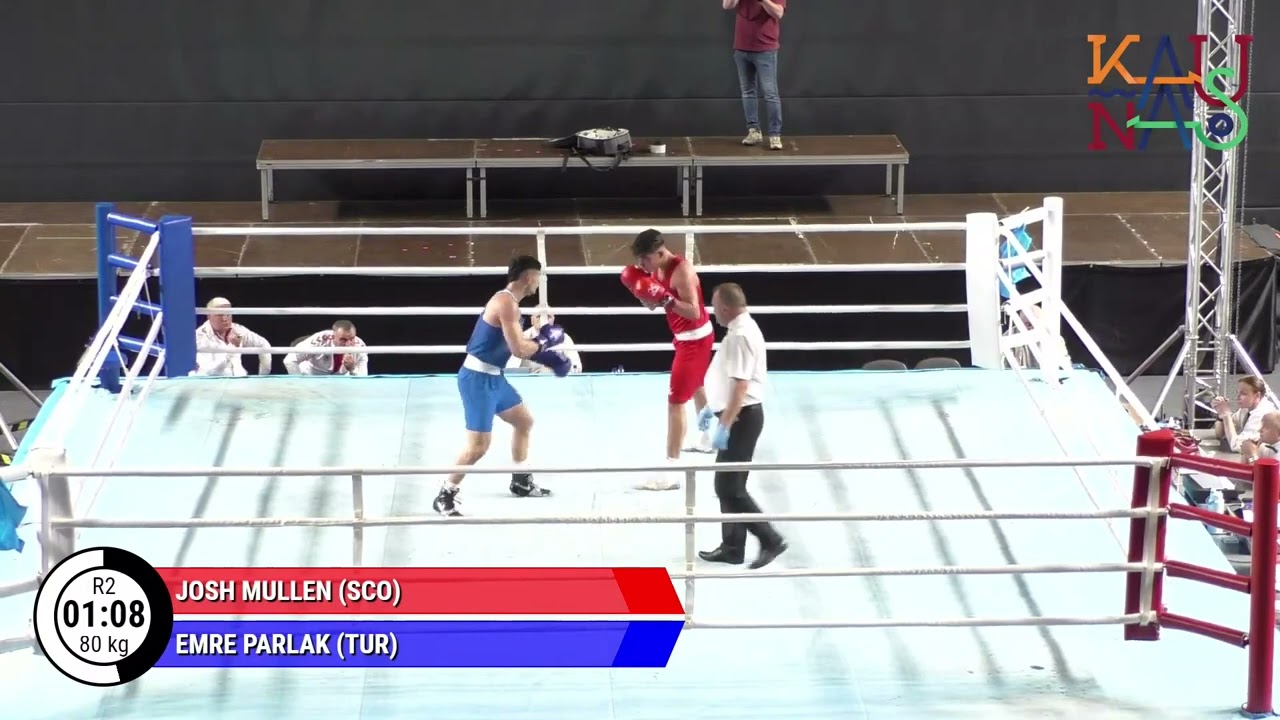 Josh Mullen (SCO) vs. Emre Parlak (TUR) Algirdas Šocikas 2025 QF's (80kg)