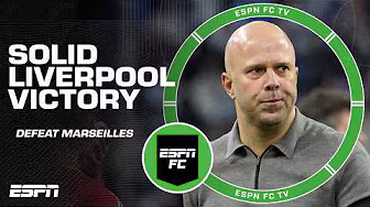 SOLID PERFORMANCE by Liverpool in Champions League victory over Marseilles 👏 | ESPN FC