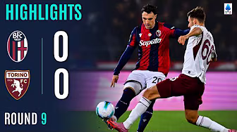 BOLOGNA-TORINO 0-0 | HIGHLIGHTS | Adams finds the crossbar on golden chance | SERIE A 2025/26
