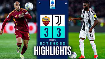 ROMA-JUVENTUS 3-3 | EXTENDED HIGHLIGHTS | SERIE A 2025/26
