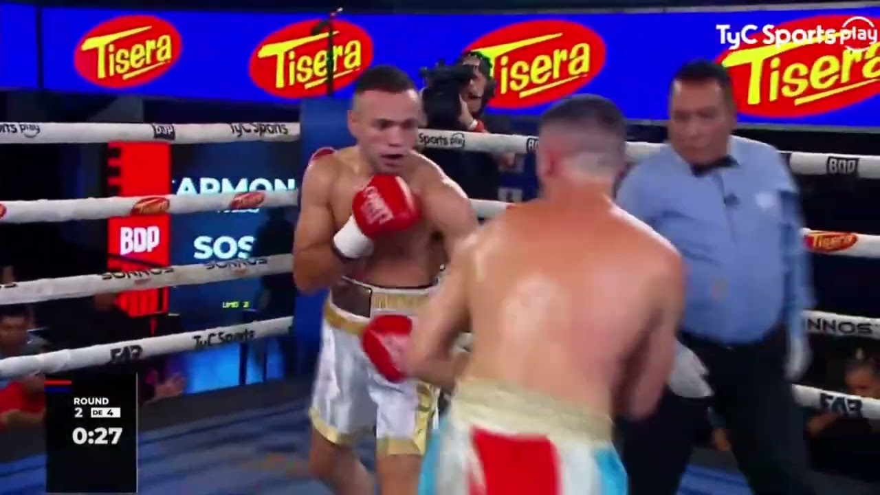 Tobías Carmona vs. Axel Sosa - Boxeo de Primera - TyC Sports
