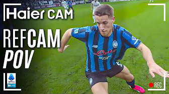 HAIER CAM | REF CAM POV: You Are The Referee in Atalanta-Napoli | Serie A 2025/26