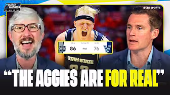 Utah State OUTLASTS Villanova to advance, will play Arizona in Round of 32 | Highlights & Analysis
