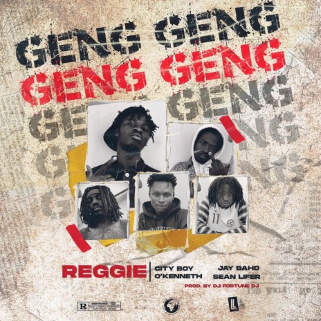 GENG GENG ft. City Boy, O'Kenneth, Jay Bahd & Sean Lifer cover art