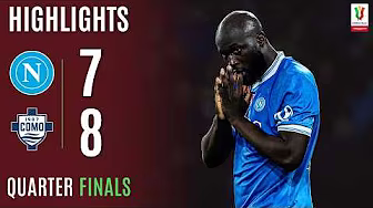 NAPOLI-COMO 7-8 AP | HIGHLIGHTS | Nail-Biting Shootout In Naples | Coppa Italia Frecciarossa 2025/26