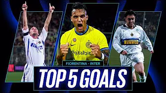 RECOBA, CAMBIASSO, LAUTARO Eβ¦ ποΈβ«π΅ | TOP 5 GOL vs FIORENTINA β½