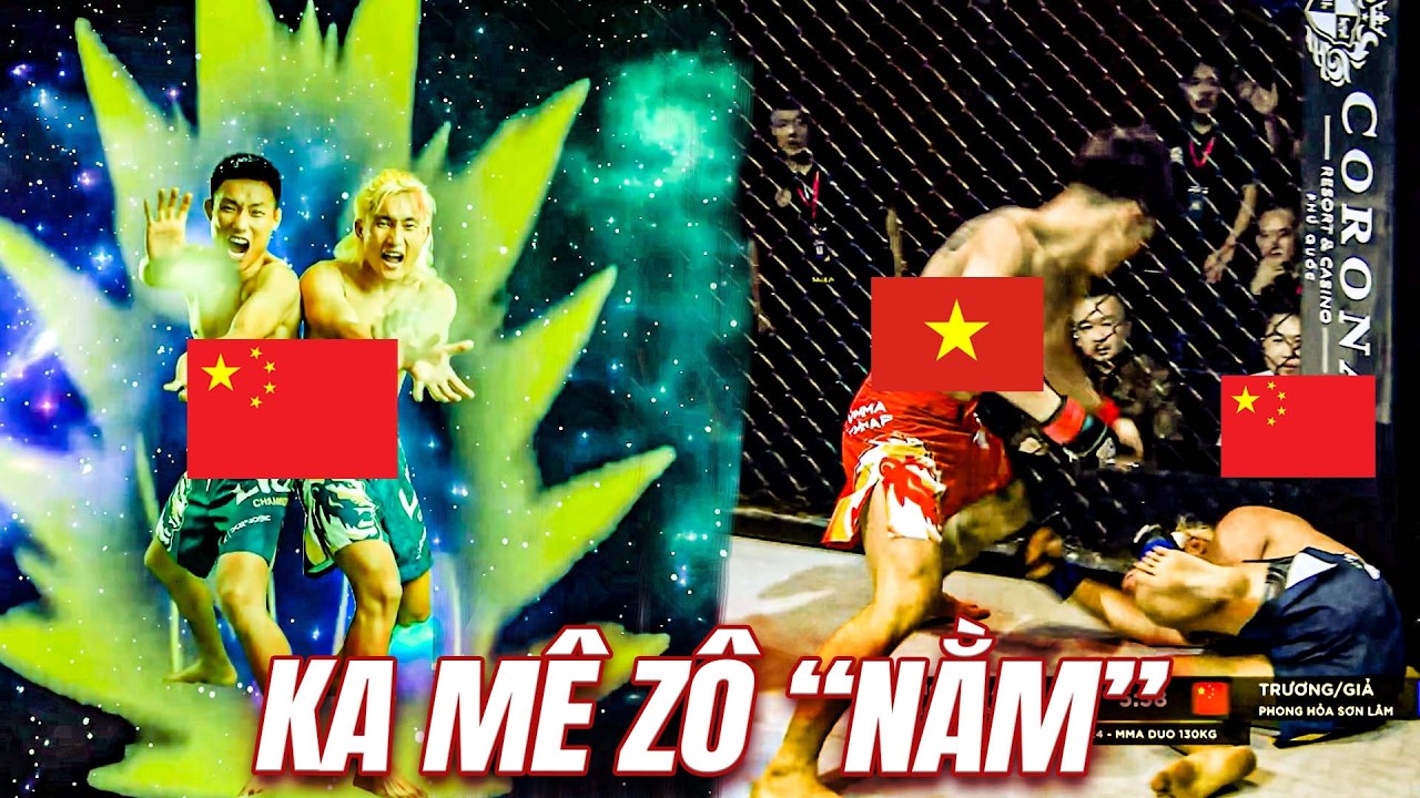 2 võ sỹ Trung Quốc THỊ UY ra chưởng KA MÊ trong 7 VIÊN NGỌC RỒNG và cái kết ĂN CHƯỞNG LẠI