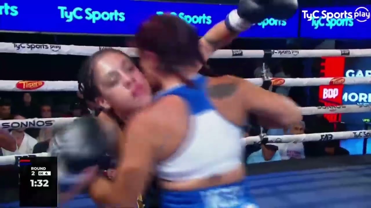 Lucía García Ovejero vs. Victoria Moreyra - Boxeo de Primera - TyC Sports