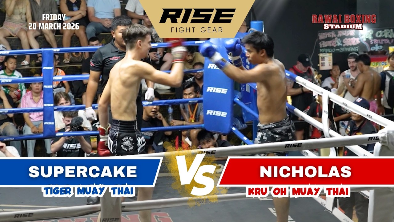 🇦🇺 Australia vs Thailand 🇹🇭 | NICHOLAS (Kru Oh Muay Thai) vs SUPERCAKE (Tiger Muay Thai)