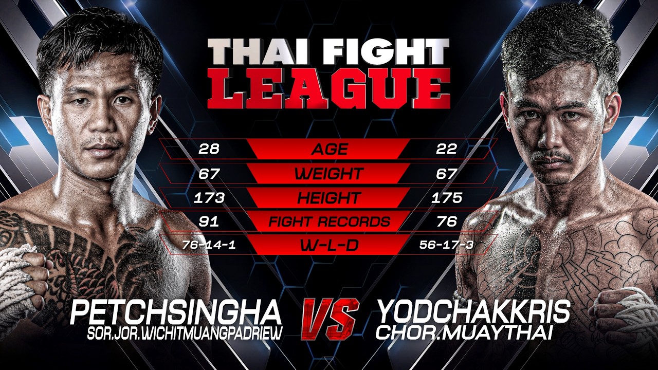 Petchsingha vs. Yodchakkris Chor.Muaythai | THAI FIGHT LEAGUE 96 | 15 March 2026