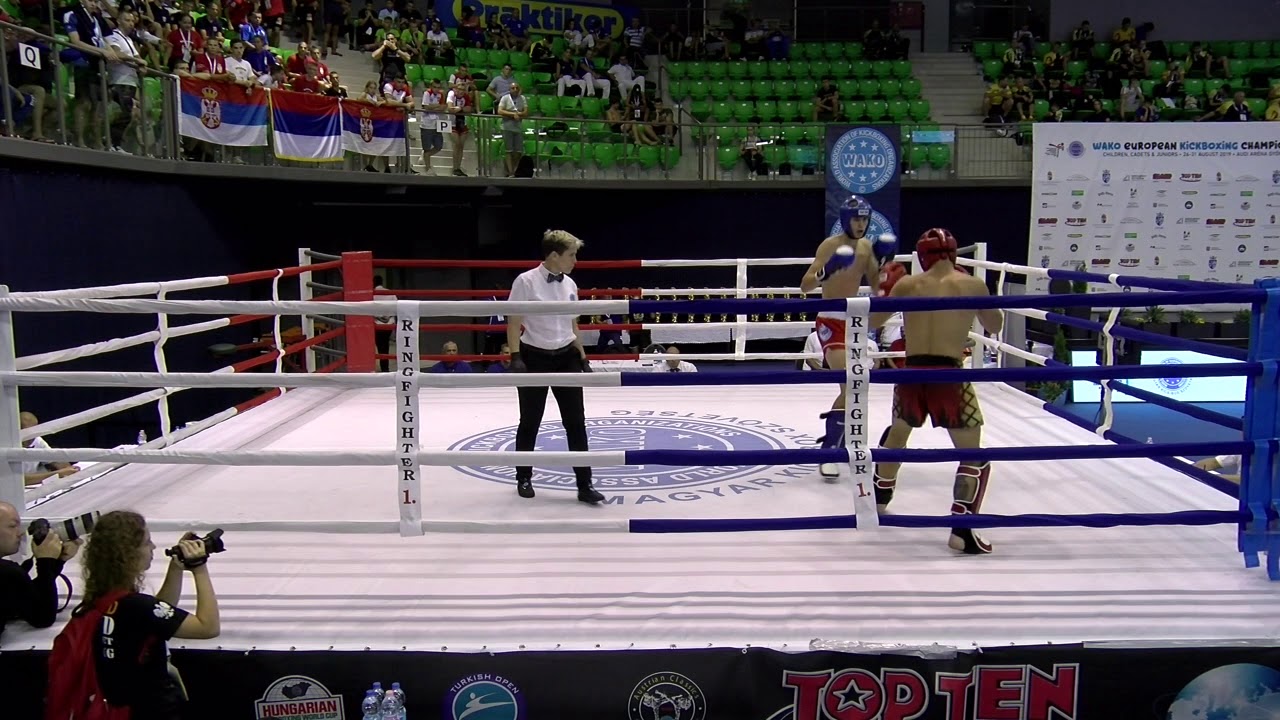 Daniil Gayduk v Gracjan Rzepa WAKO European Championships 2019