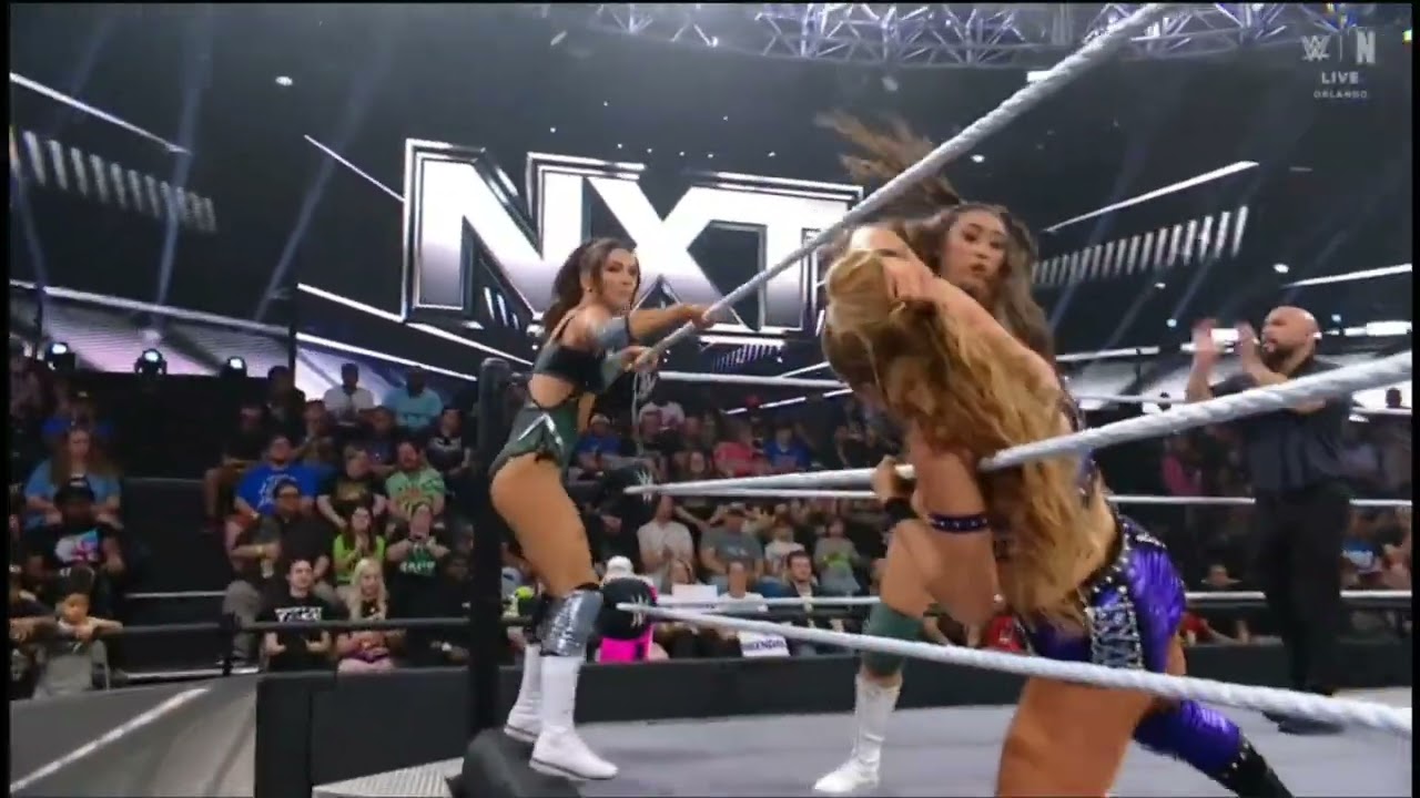 WWE NXT KENDALL GREY & WREN SINCLAIR VS FATAL INFLUENCE 03/24/26