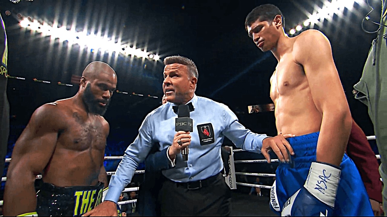 Sebastian Fundora (USA) vs Chordale Booker (USA) BOXING KNOCKOUT HIGHLIGHTS