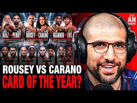 Ariel Helwani Breaks Down FULL Rousey vs Carano Netflix Card; MMA Card of The Year?