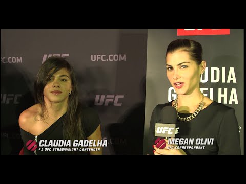 UFC 193: Claudia Gadelha Predicts Strawweight Title Fight