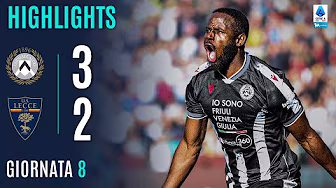 UDINESE-LECCE 3-2 | HIGHLIGHTS | 8ª GIORNATA | SERIE A ENILIVE 2025/26