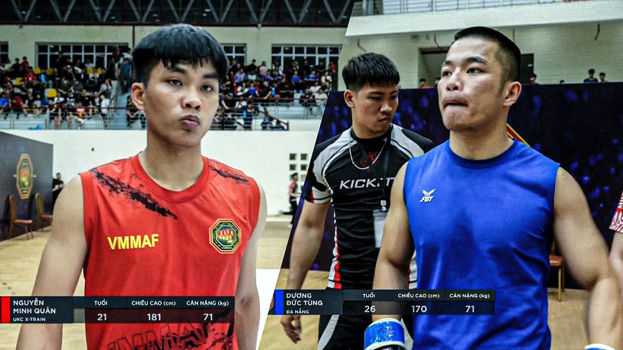 🥊MINH QUÂN vs ĐỨC TÙNG | Cơn mưa giã gạo của Đức Tùng khiến đối thủ khóc thét