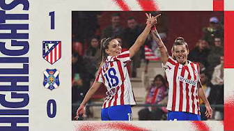 Atlético de Madrid Femenino 1-0 CD Tenerife | ⚽ Gio | HIGHLIGHTS, 2025/26 Queen's Cup